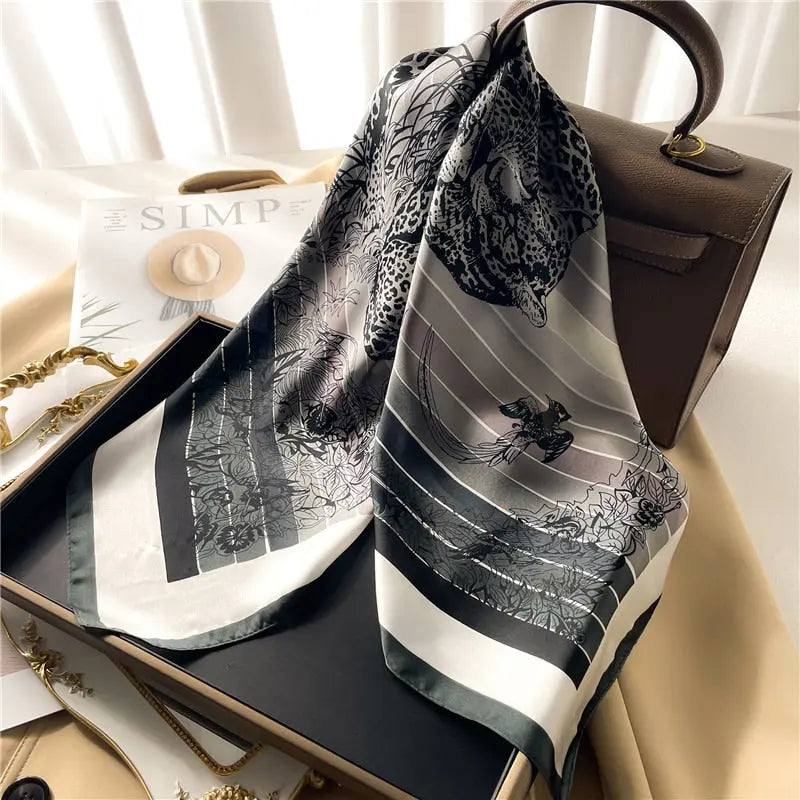 Luxury Satin Silk Scarf Coco & Dee
