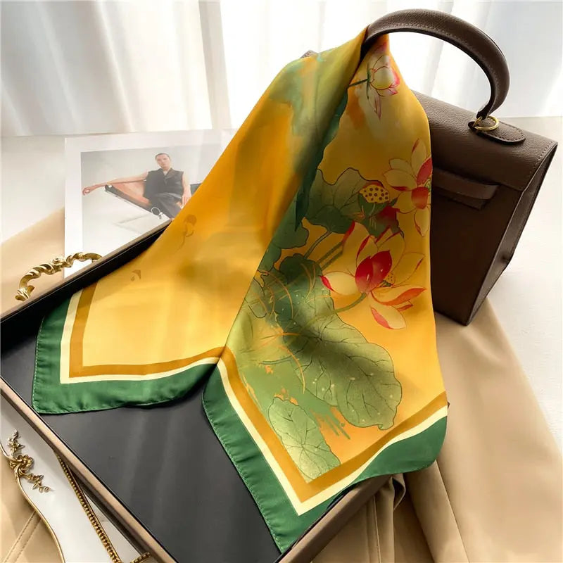 Luxury Satin Silk Scarf Coco & Dee