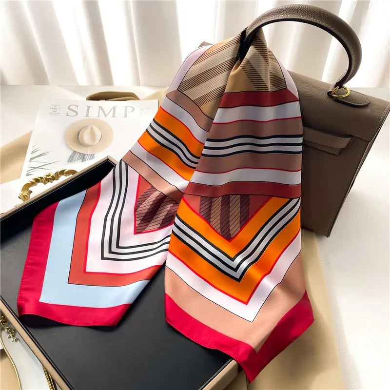 Luxury Satin Silk Scarf Coco & Dee