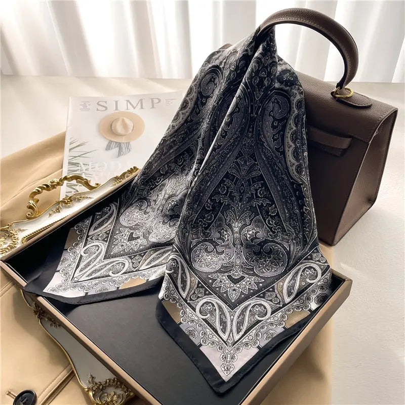 Luxury Satin Silk Scarf Coco & Dee