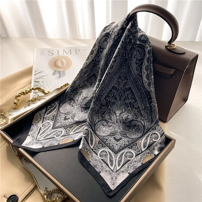 Luxury Satin Silk Scarf Coco & Dee