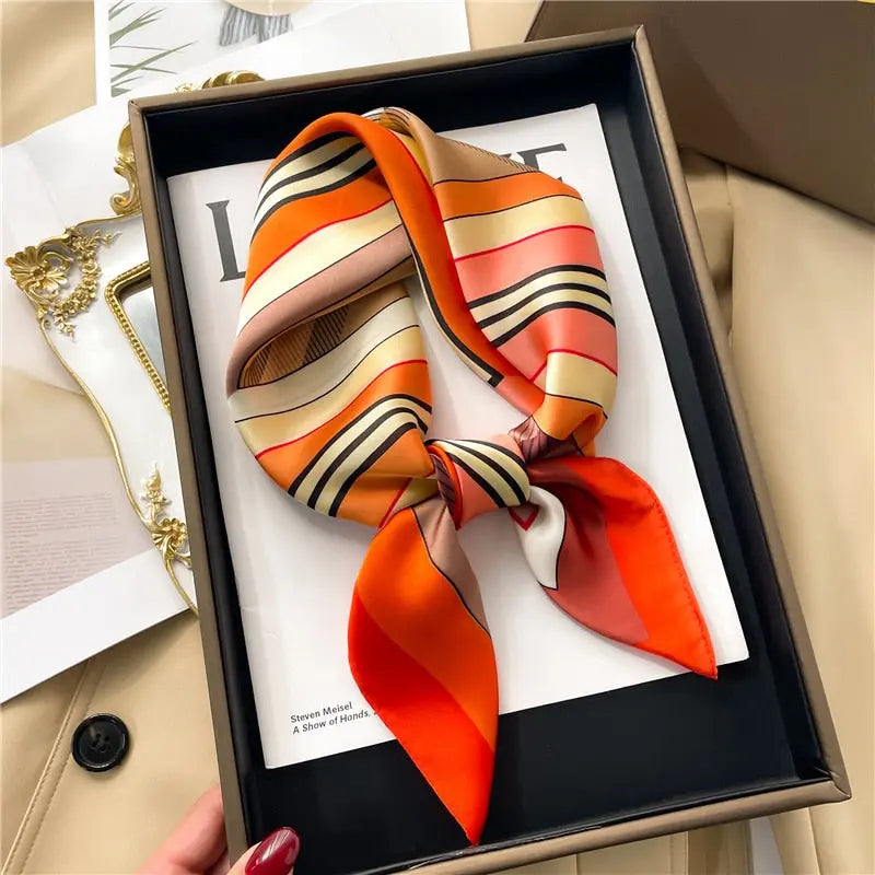 Luxury Satin Silk Scarf Coco & Dee