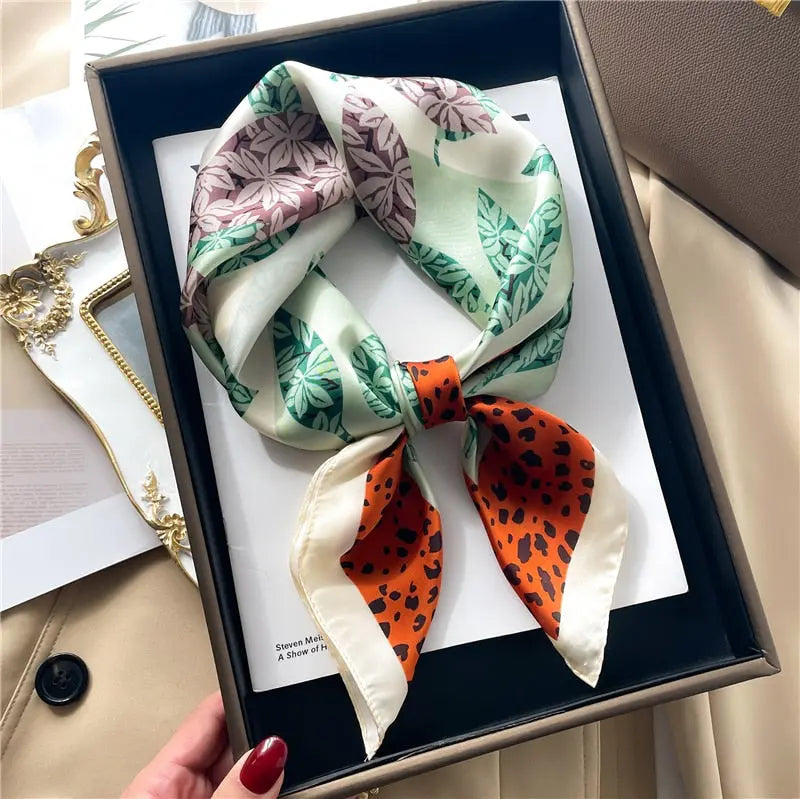Luxury Satin Silk Scarf Coco & Dee
