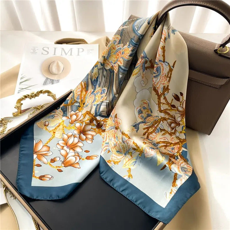 Luxury Satin Silk Scarf Coco & Dee