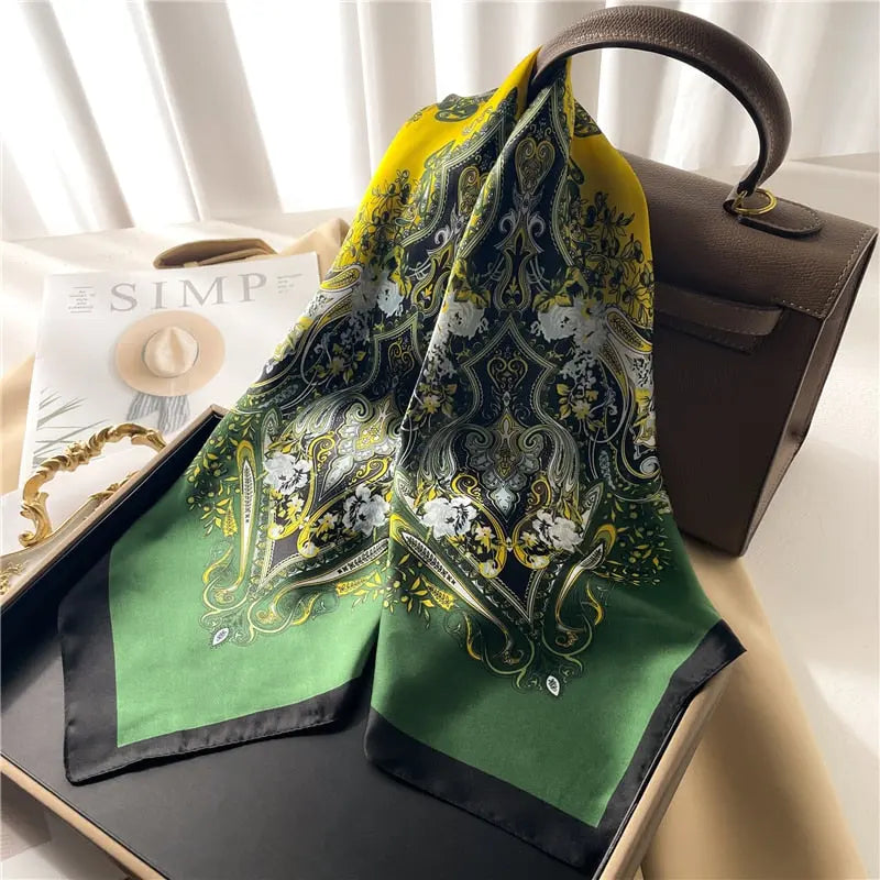 Luxury Satin Silk Scarf Coco & Dee