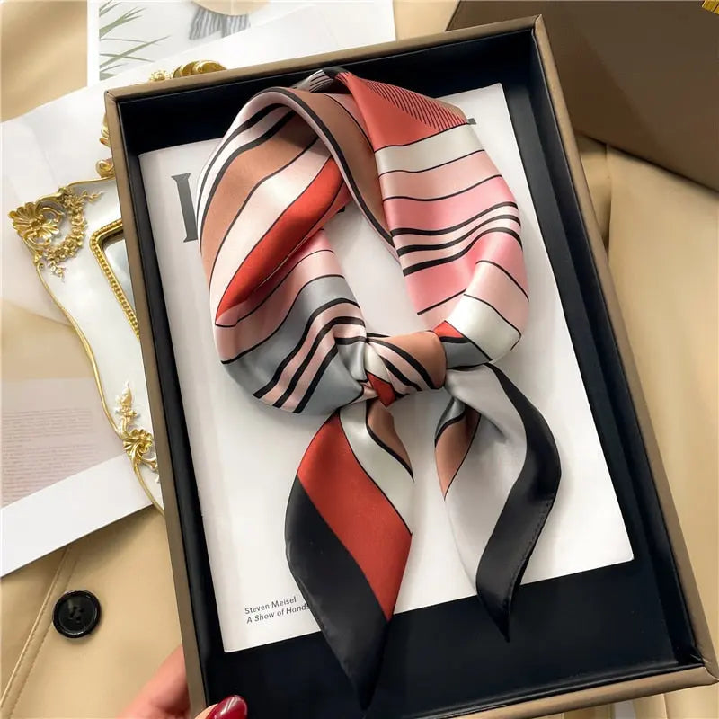 Luxury Satin Silk Scarf Coco & Dee