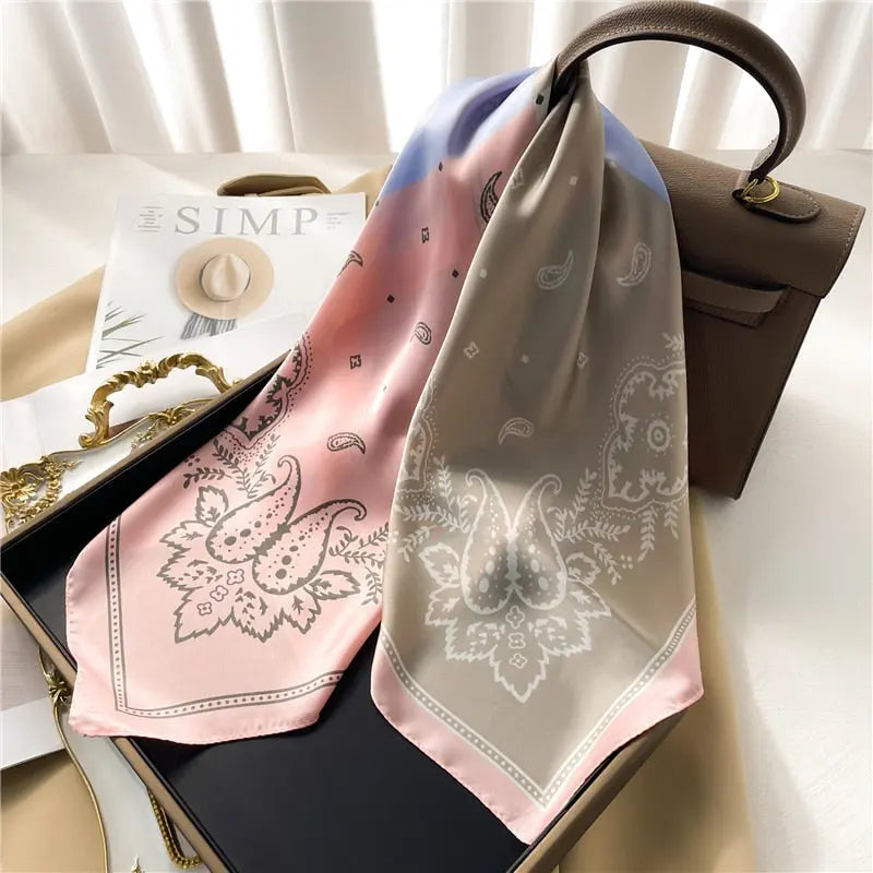 Luxury Satin Silk Scarf Coco & Dee