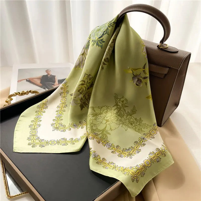Luxury Satin Silk Scarf Coco & Dee