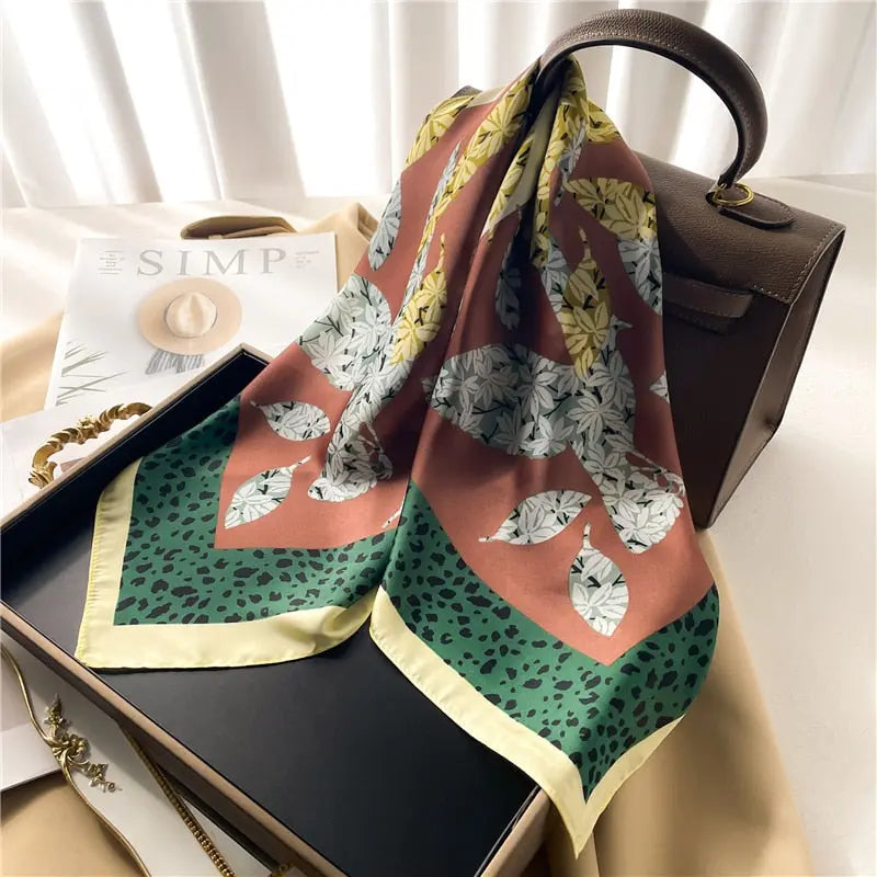 Luxury Satin Silk Scarf Coco & Dee