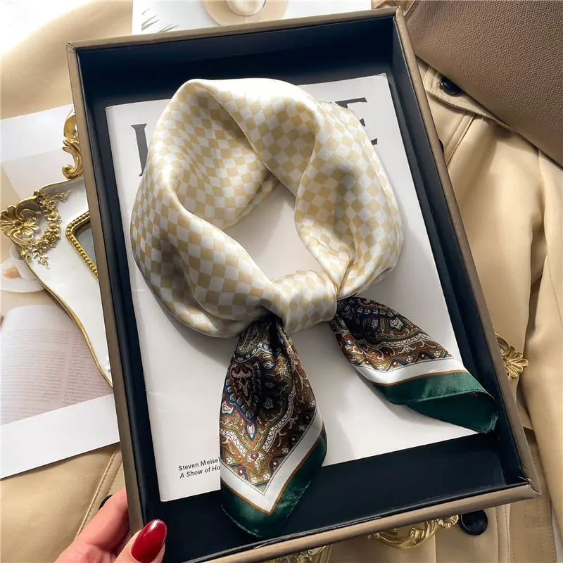 Luxury Satin Silk Scarf Coco & Dee