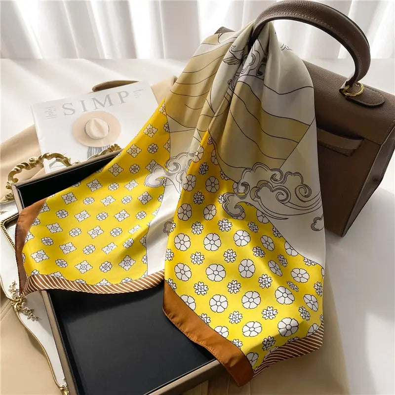 Luxury Satin Silk Scarf Coco & Dee
