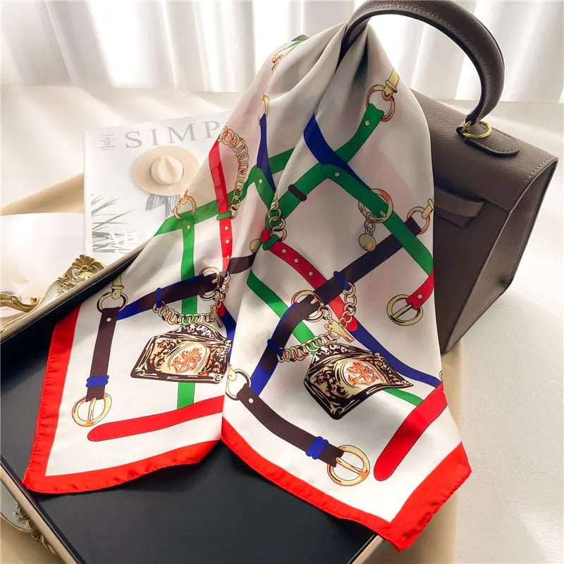 Luxury Satin Silk Scarf Coco & Dee