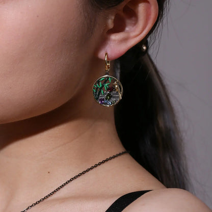 Mix Color Gemstone Earrings Coco & Dee
