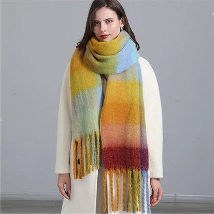 Rainbow Shawl Coco & Dee