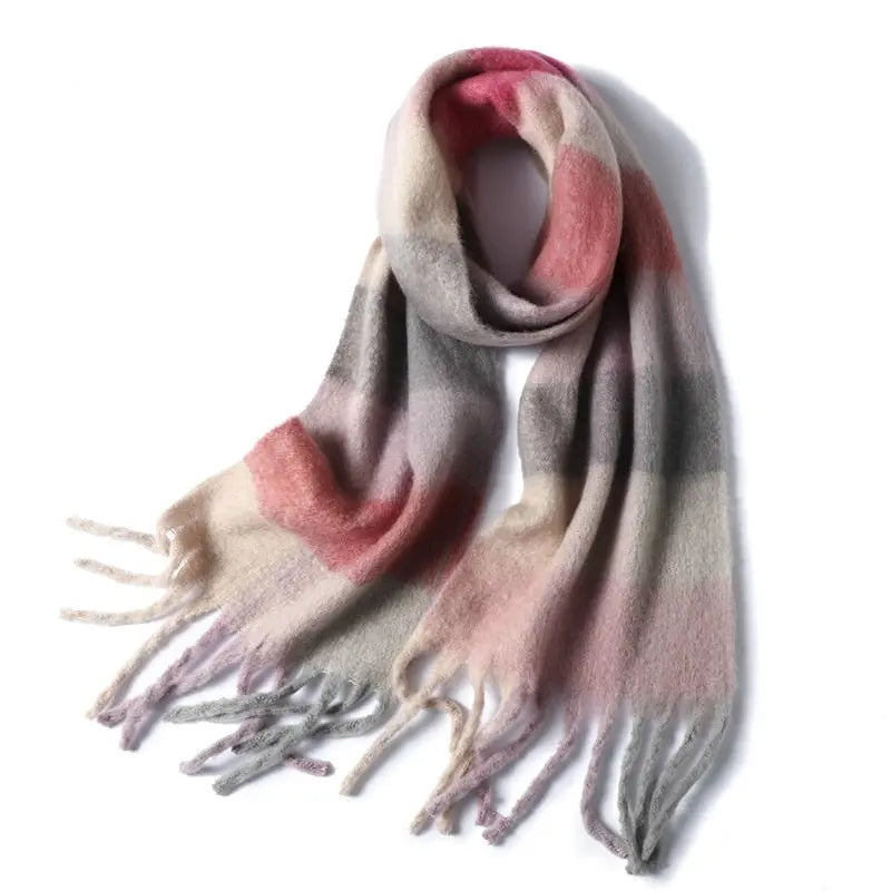 Rainbow Shawl Coco & Dee