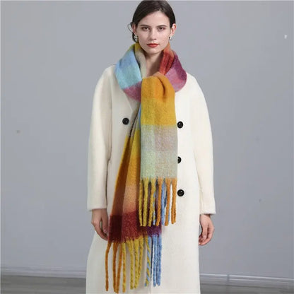 Rainbow Shawl Coco & Dee