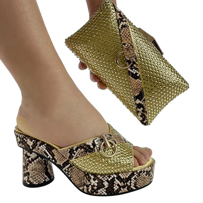 Rainbow Shoe & Bag Set
