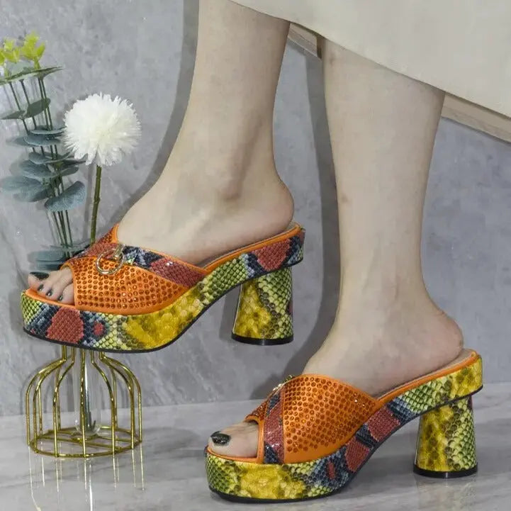 Rainbow Shoe & Bag Set