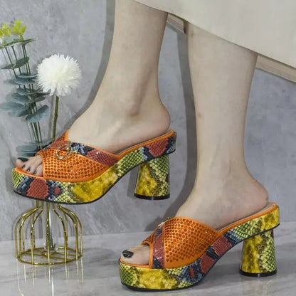Rainbow Shoe & Bag Set