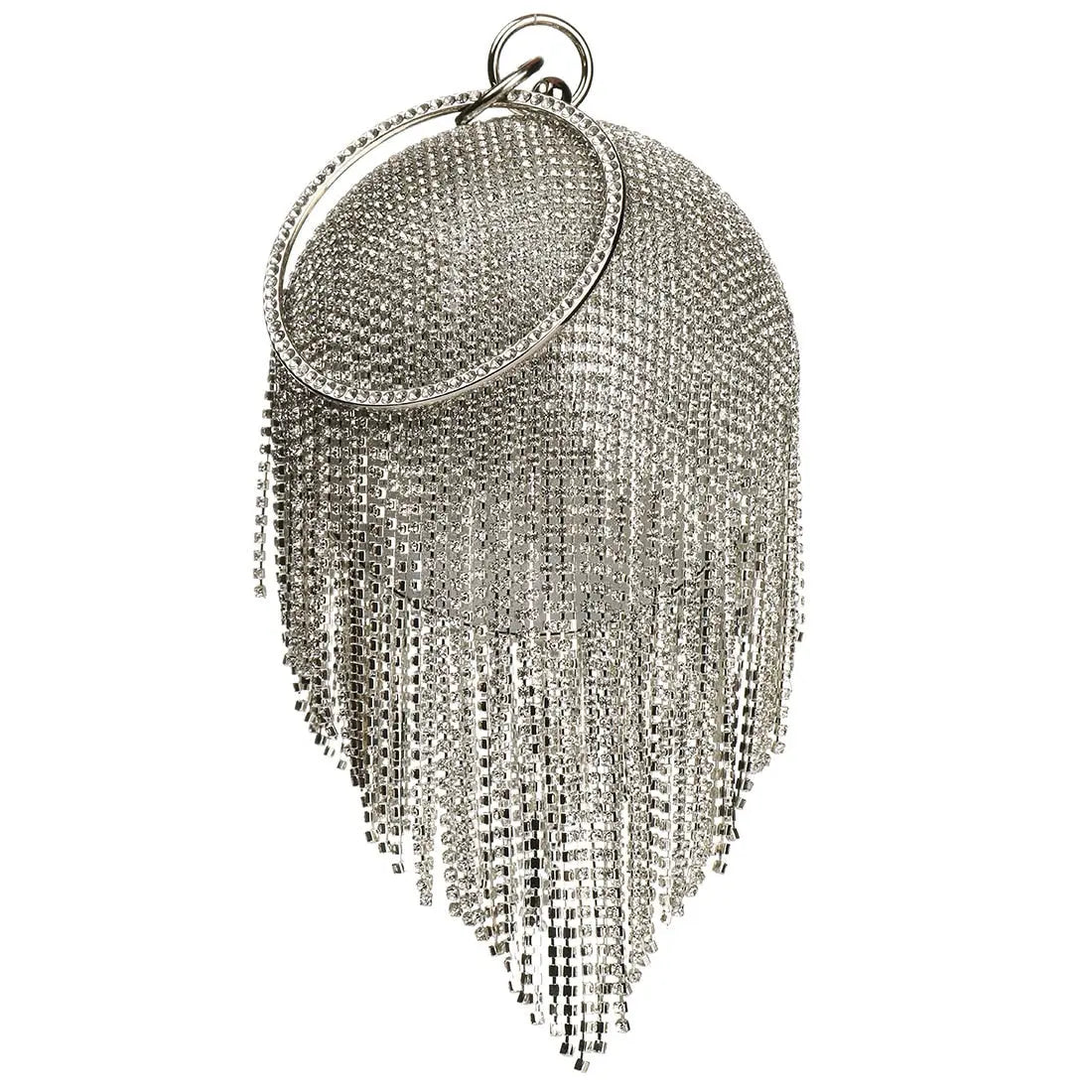 Rhinestone Ring Clutch Coco & Dee