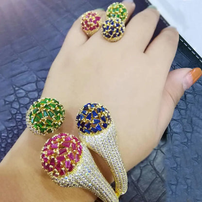 Romana Bangle Ring Set Coco & Dee