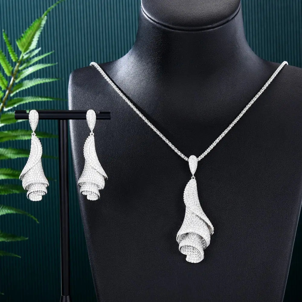 Rose Petal Jewelry Set