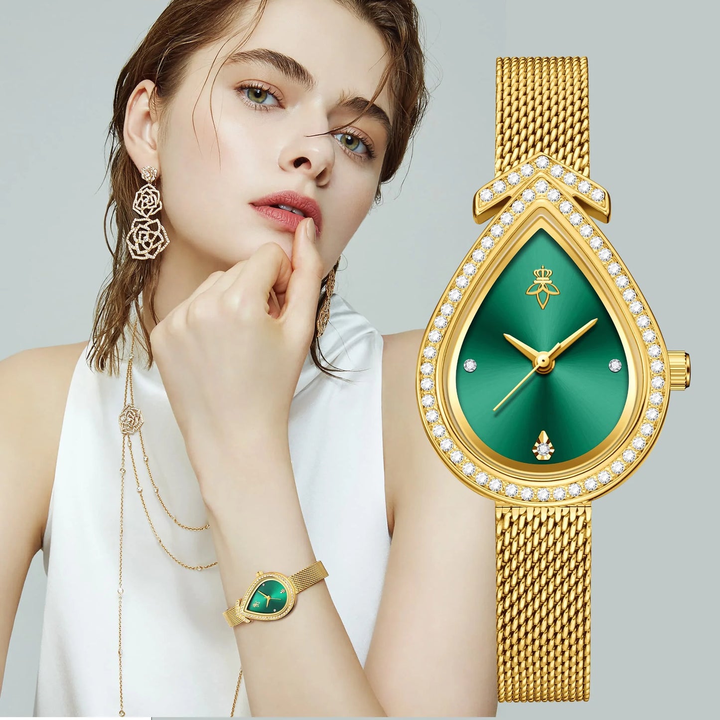 Elara Luxe Watch