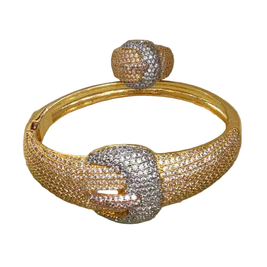 Timeless Beauty Bangle & Ring Set Coco & Dee