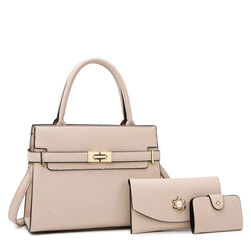 Prestige Luxe 3-Piece Handbag Set Coco & Dee