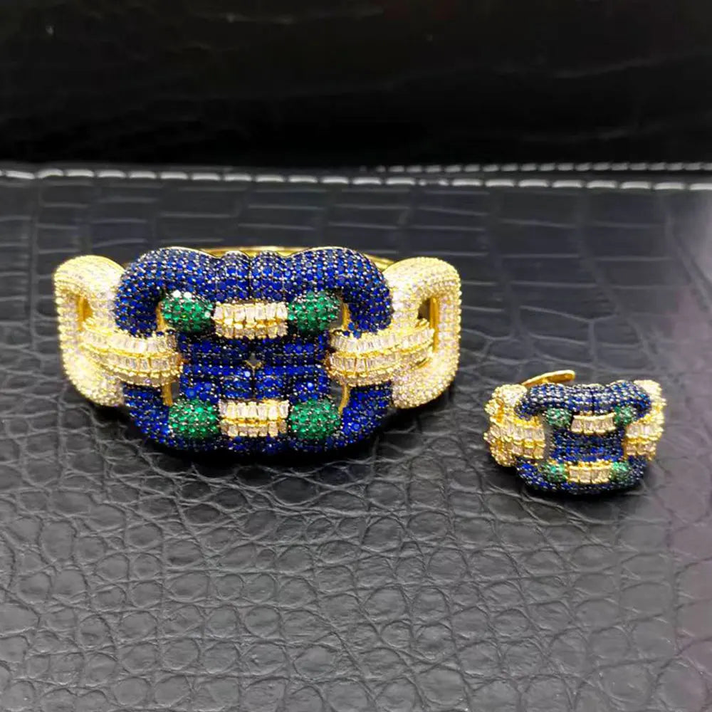 Aura Bangle & Ring Jewellery Set