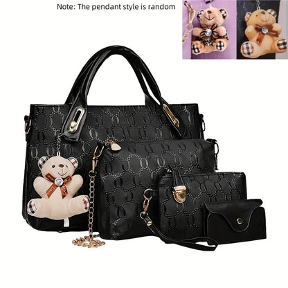 Elegance 4-Piece Handbag Set Coco & Dee
