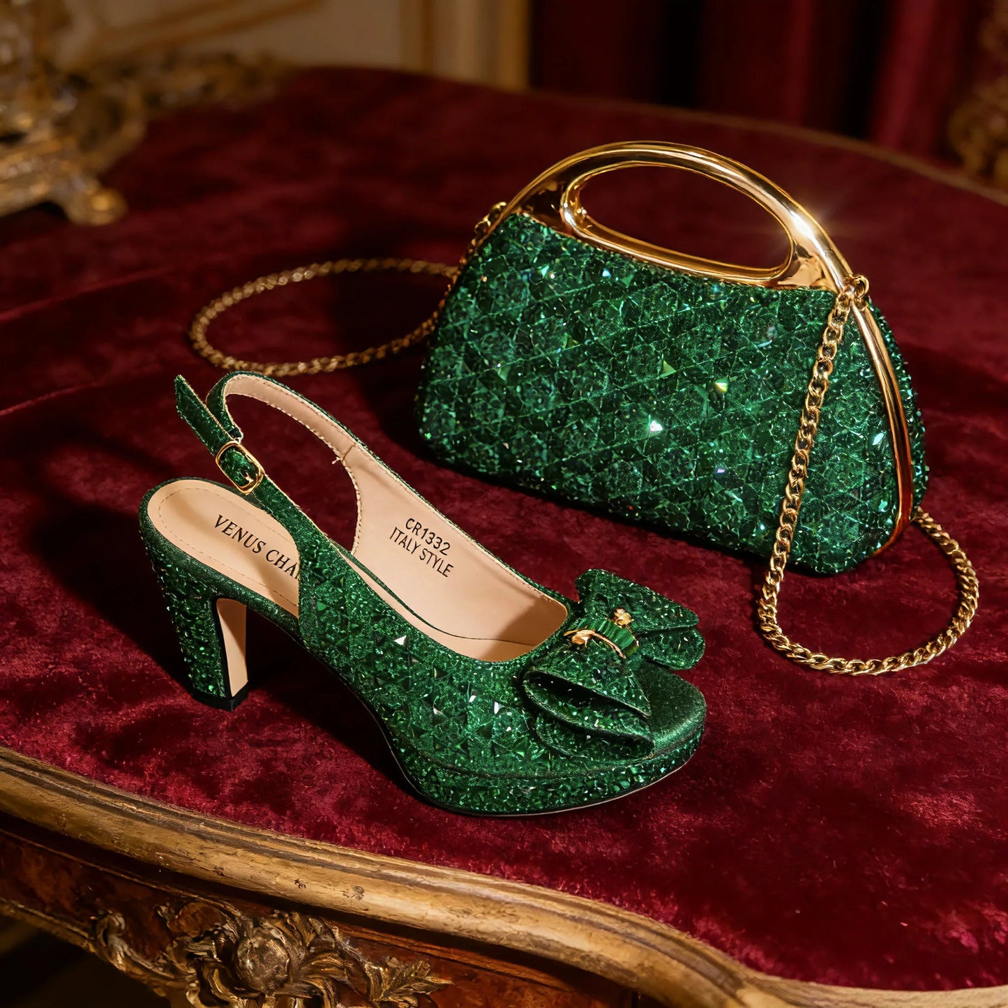 Cindrella Bag & Shoe Set Coco & Dee
