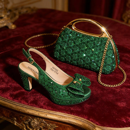 Cindrella Bag & Shoe Set Coco & Dee