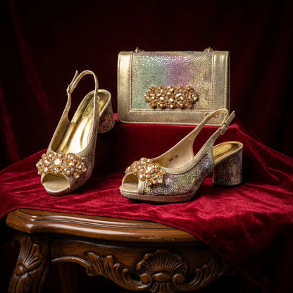 Hina Shoes & Bag Set