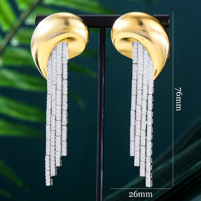 Long Bicolor Earrings Coco & Dee