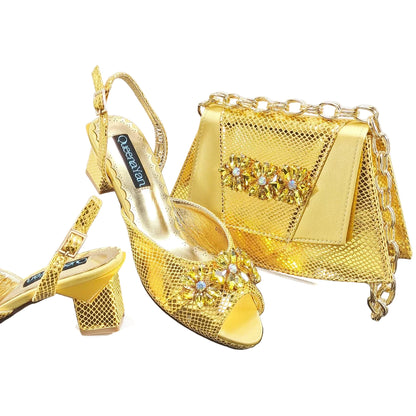 Rita Shoe & Bag Set