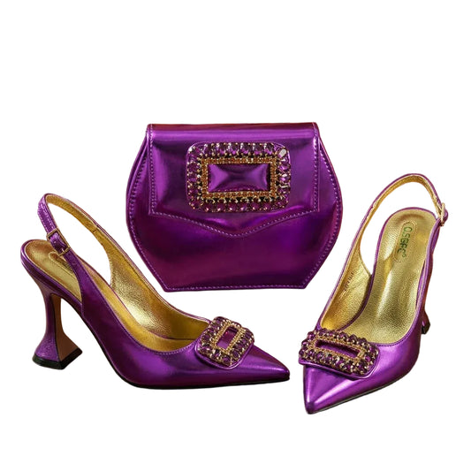 Amanda Shoe & Bag Set