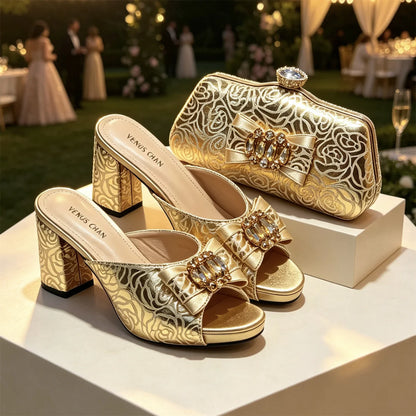 Mina Bag & Shoe Set