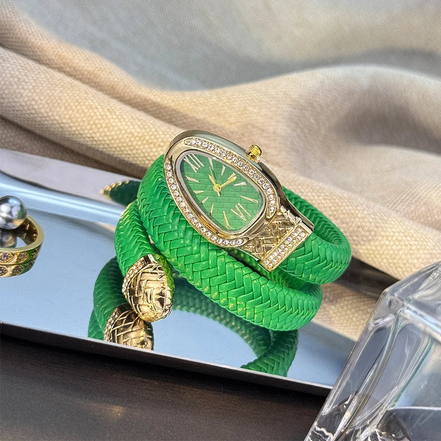 Woven Snake Watch Coco & Dee