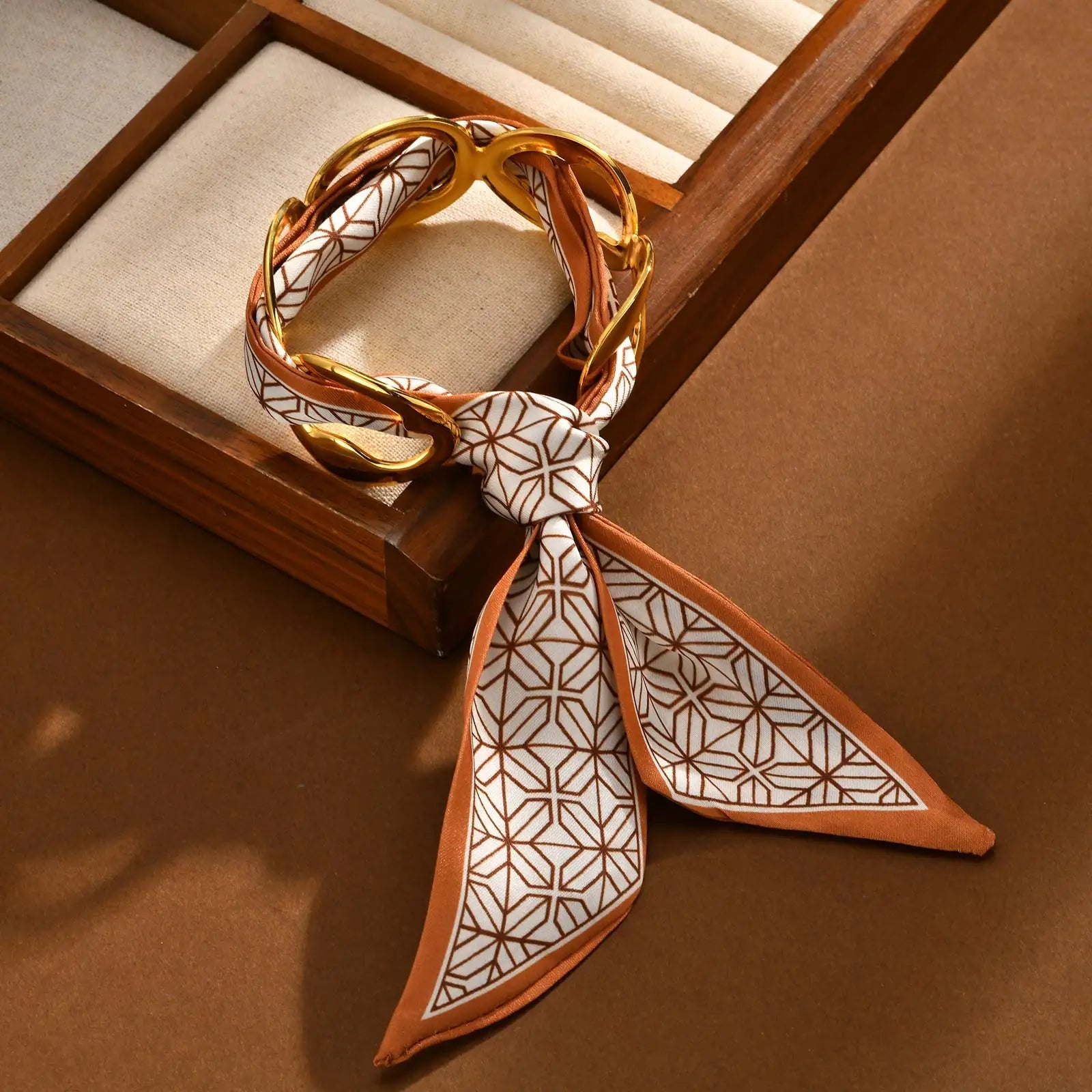 Silk Scarf Bracelet Coco & Dee