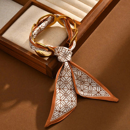 Silk Scarf Bracelet Coco & Dee