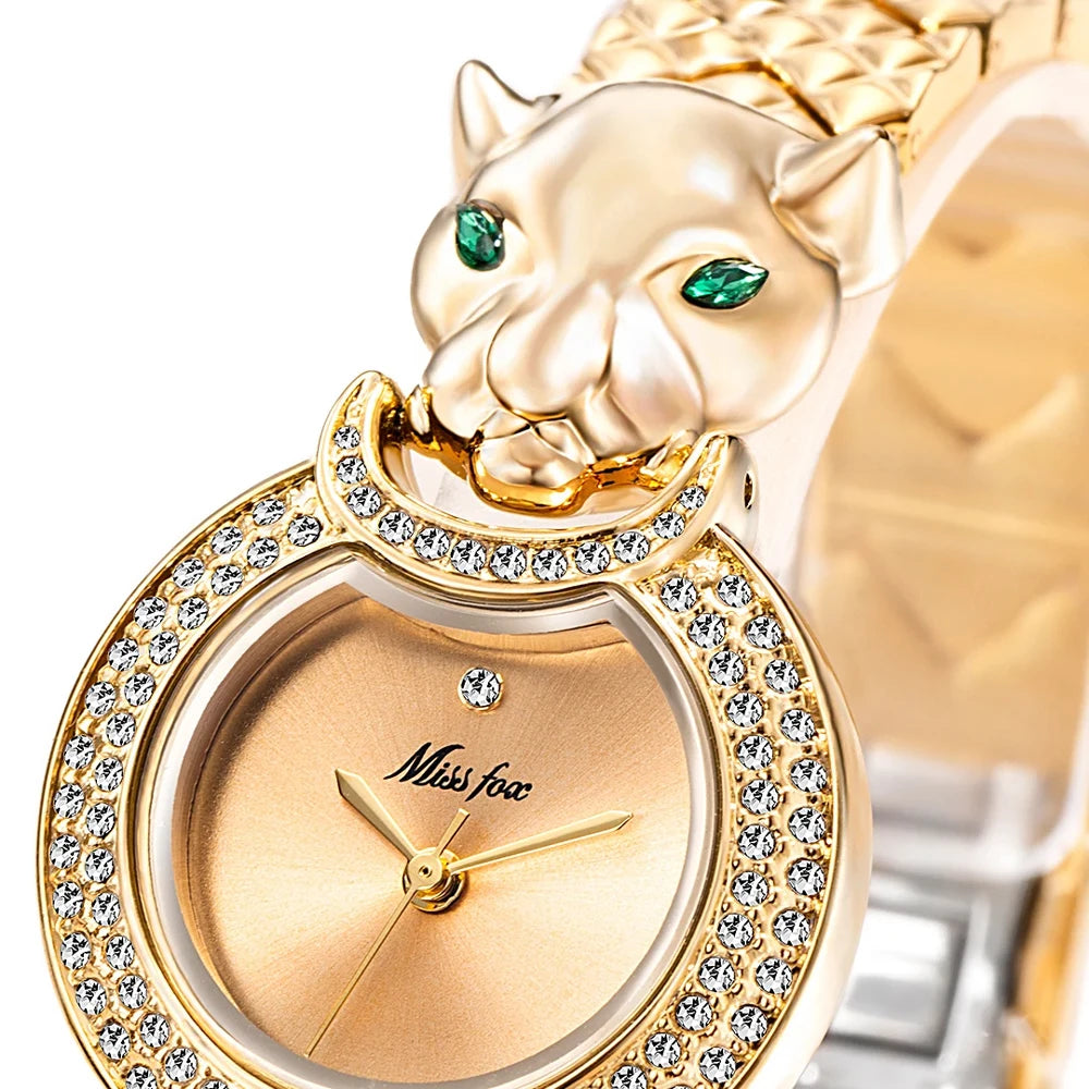 Leopard Bling Watch Coco & Dee