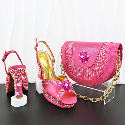 Naina Shoe & Bag Set