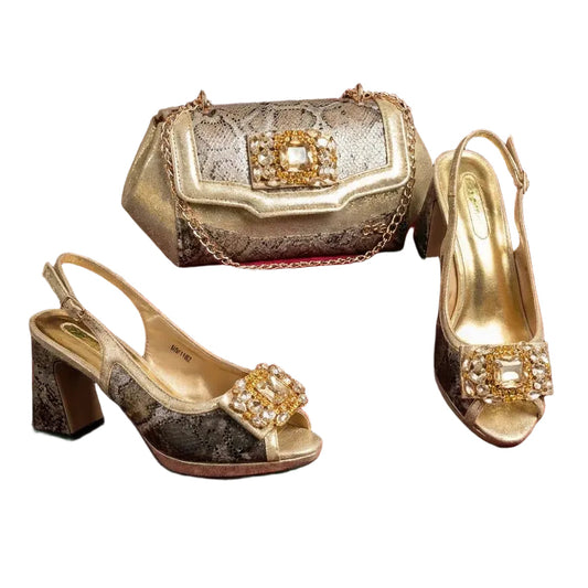 Clarissa Shoe & Bag Set