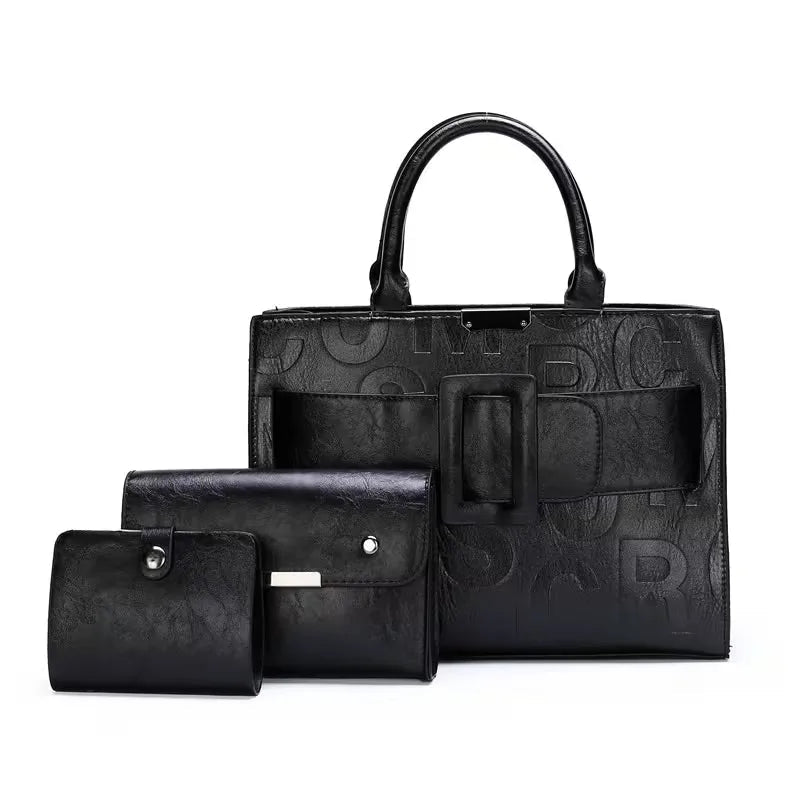 Timeless Charm 3-Piece Handbag Set Coco & Dee