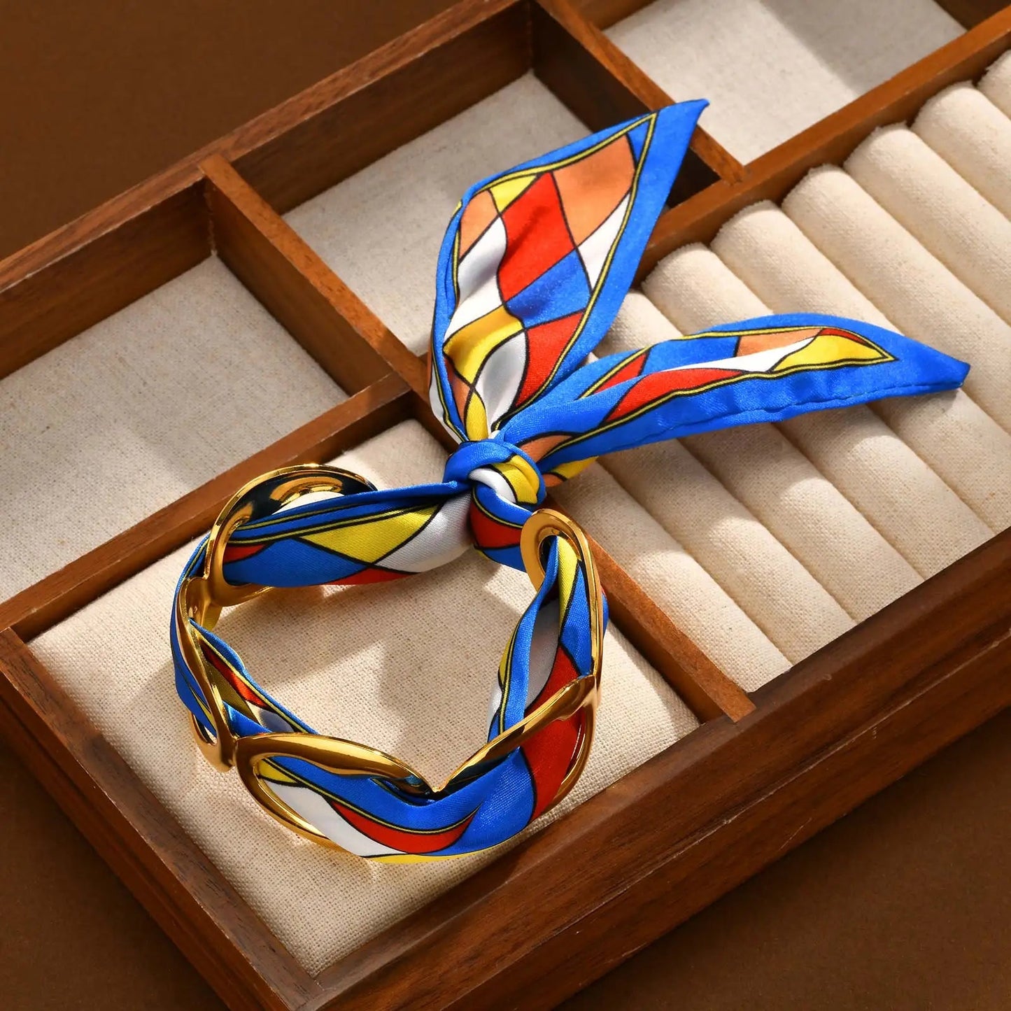 Silk Scarf Bracelet Coco & Dee