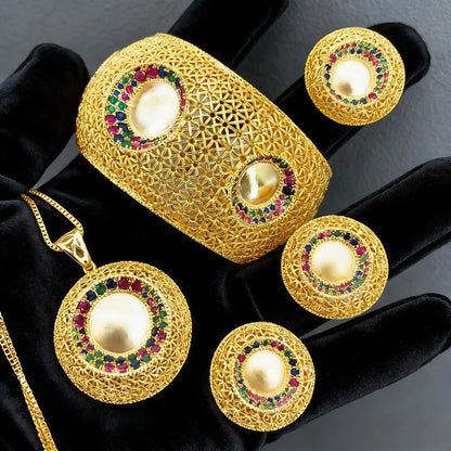 Royal Grace Bangle & Ring Set