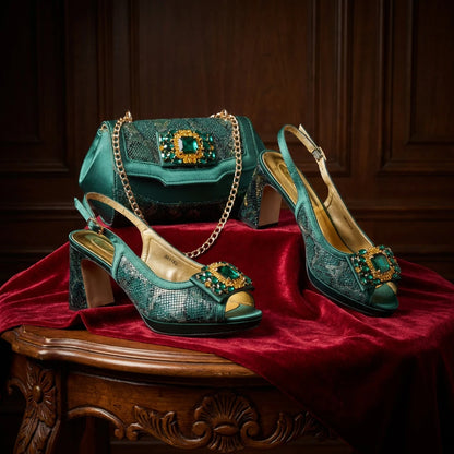 Clarissa Shoe & Bag Set