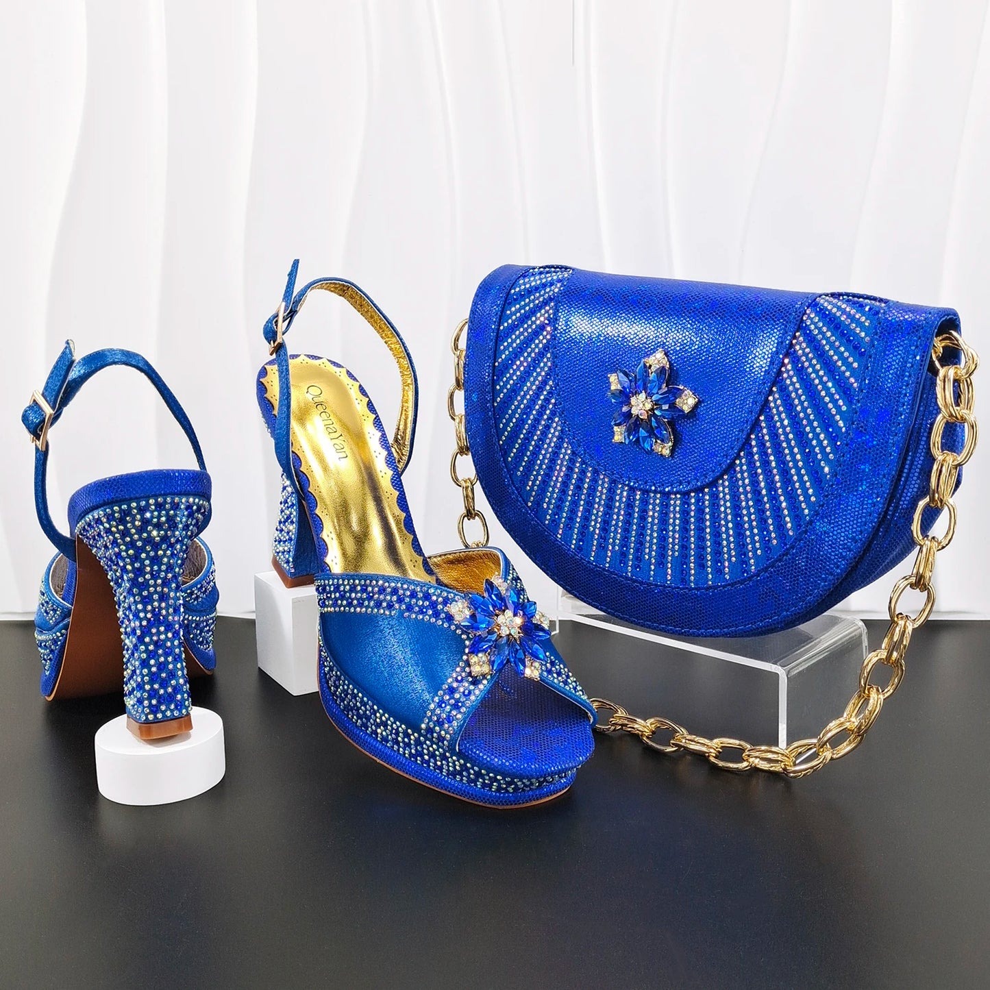 Naina Shoe & Bag Set