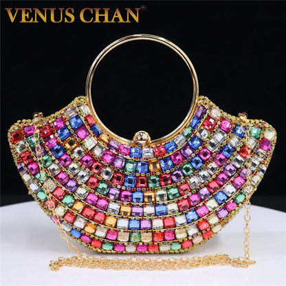 Mary Rhinestones Clutch Coco & Dee